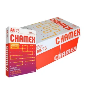 Papel Sulfite A4 Chamex Office 75g 210 x 297mm – Caixa com 10 Resmas – R$ 129,90