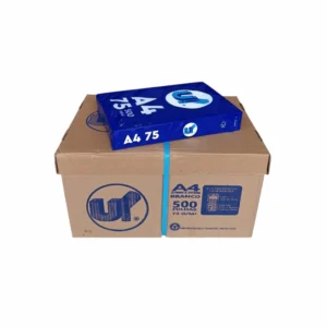 Papel Sulfite A4 UP 75g 210 x 297mm – Caixa com 10 Resmas – R$ 116,13